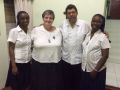 Barbados Franciscan Sisters with Bishop Jason Gordon